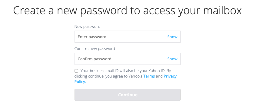 Acessando sua conta Yahoo Mail Empresas pela primeira vez - HAHOST -  Soluçõe Web